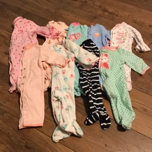 SOLD ❌ Sleep/play girl bundle 3mos